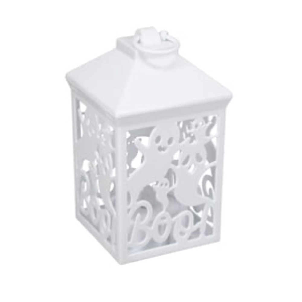 White Halloween LED Lantern